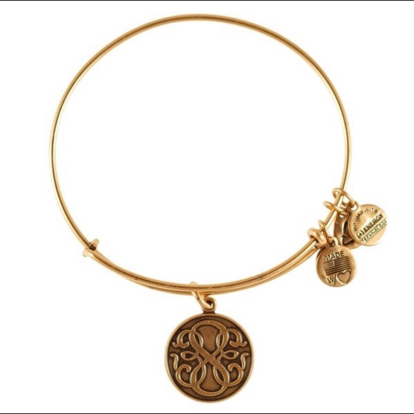ALEX & ANI Path of Life Charm Bangle