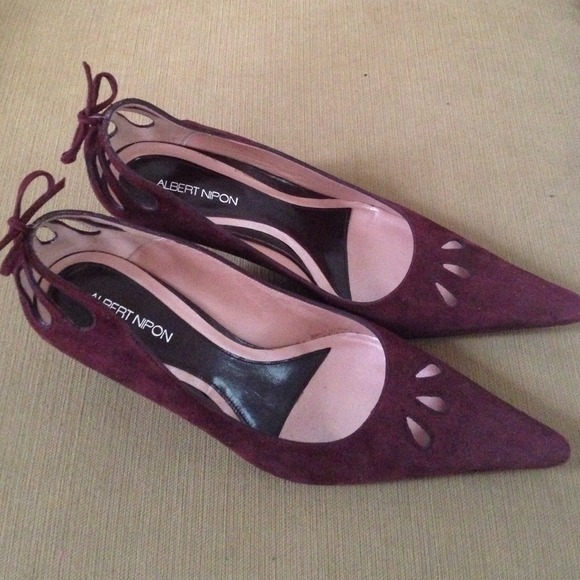 SALE❗️burgundy shoes