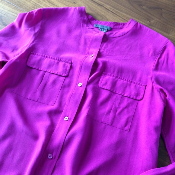 Bundled Vince silk top 8 - Picture 2 of 4