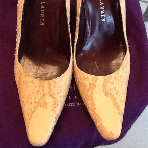 RALPH LAUREN🌴GENUINE PYTHON - Picture 2 of 4