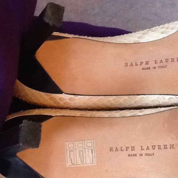 RALPH LAUREN🌴GENUINE PYTHON - Picture 4 of 4