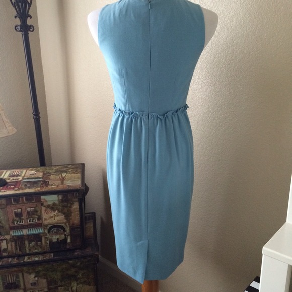 Blue sheath dress - Picture 4 of 4