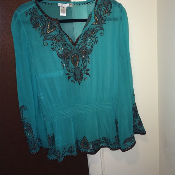 100% silk Cachè blouse