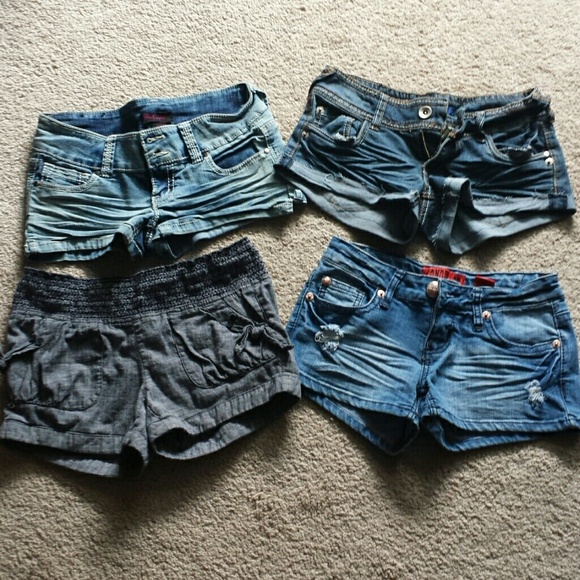 Jean shorts...sizes 3 and 5. All fit like a 3.
