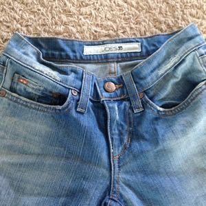 Joes Jeans Flare denim pants for short 5ft girl.