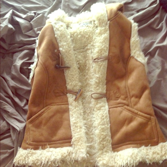 Papaya hooded winter vest bundle