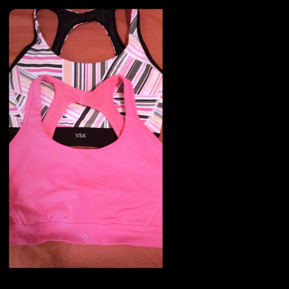 Two (2) VS sports bra's
