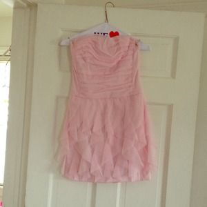 Pretty in pink day to night mini dress!