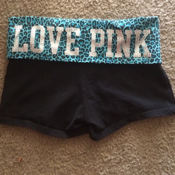 Victoria's Secret sparkly spanks/ workout shorts