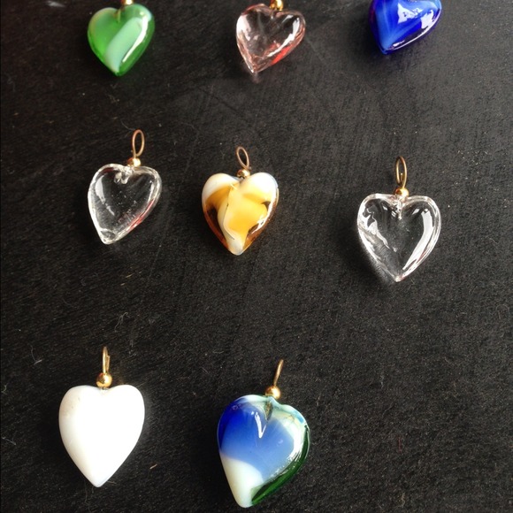 Glass blown art trinkets