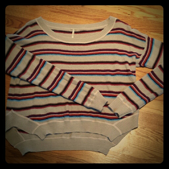 Free People striped sweater