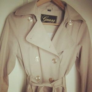 Guess nude peacoat