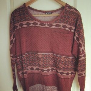 Nordstrom BP aztec fall top