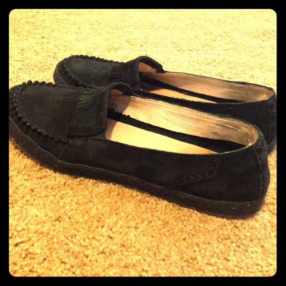 UGG black flats