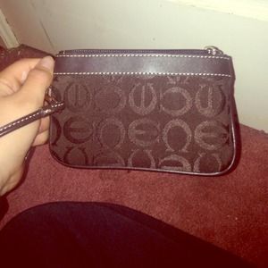 brown wristlet
