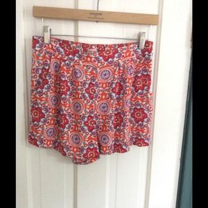 Flowy Patterned Shorts