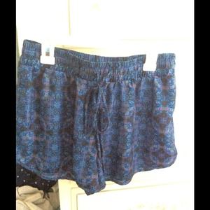 Flowy Patterned Shorts