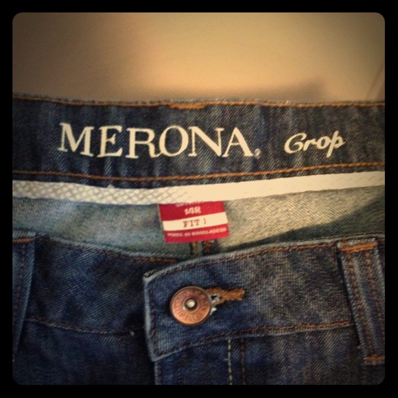 Merona crop capris fit 1