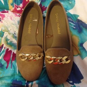 Tan loafers/flats