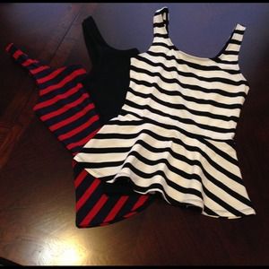 3 NWT Express Peplum Top XS