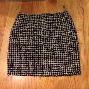 🎀🎀black/ white Check skirt!