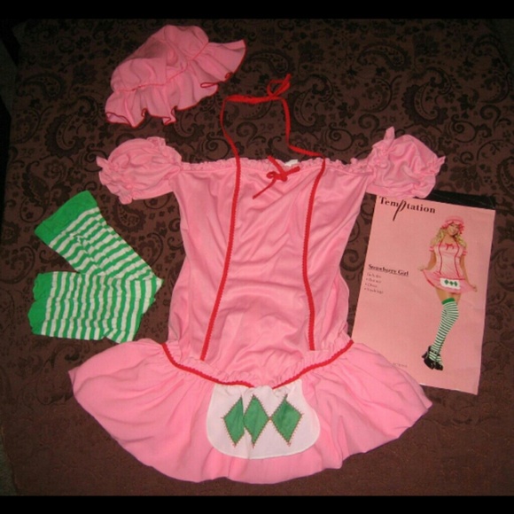 Strawberry girl costume