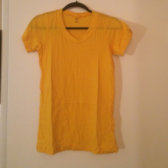 LNA Yellow Crew Neck Never Worn