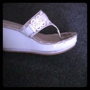 Coach sandal wedges