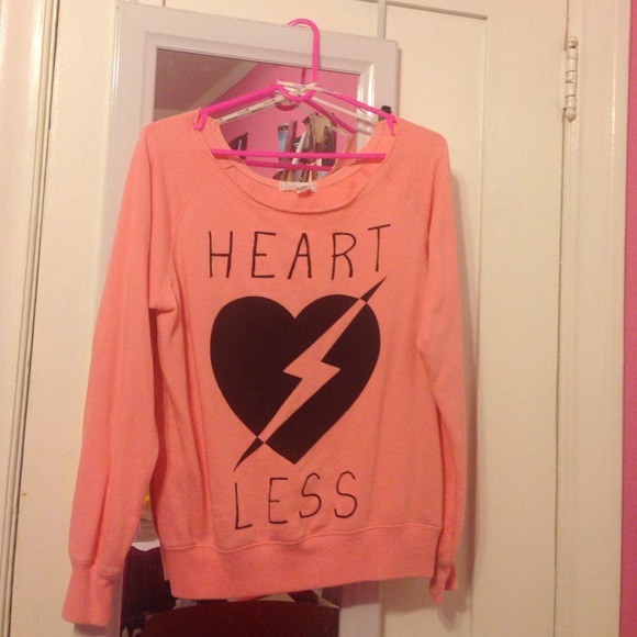 Heart Less Forever 21 Sweatshirt - Picture 1 of 1