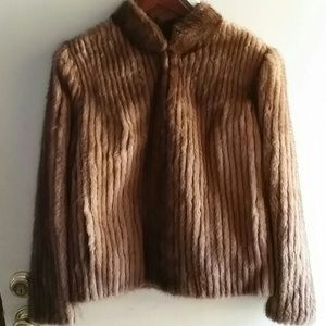 Fur coat, mink