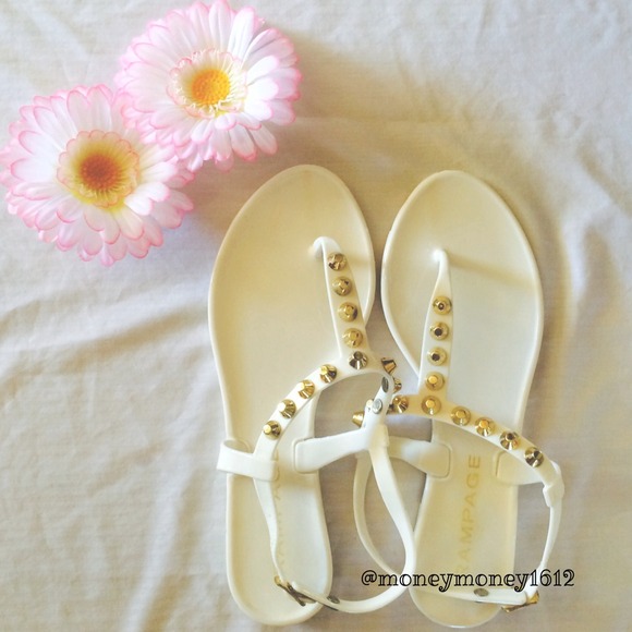 Rampage Stud Jelly Sandal