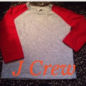 J Crew Baseball sweater