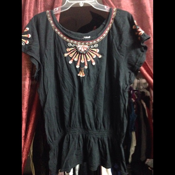 RXB Embroidered Top