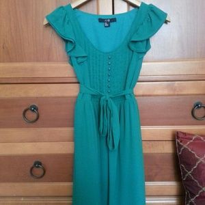 Green forever 21 dress
