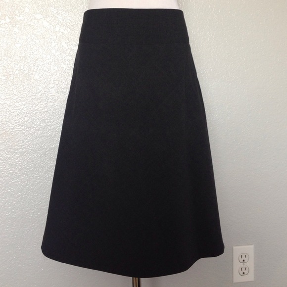 Express charcoal grey midi circle skirt