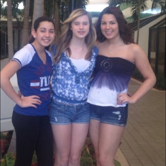 Navy ombré strapless top - Picture 3 of 3