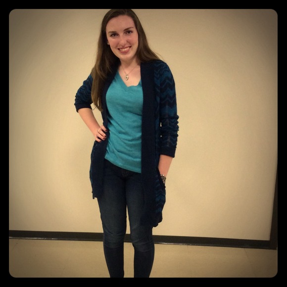 Mission I for Target Long Chevron Sweater