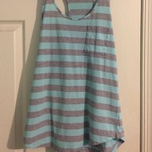 Light blue/ grey tank from Zumiez!