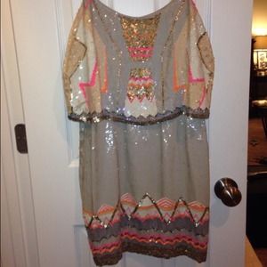 Sequined All Saints Dress