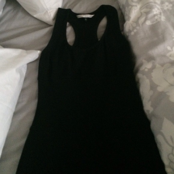 Dvf body com black dress