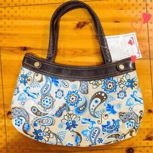 ThirtyOne Skirt Purse w/ Fitted Skirt ~ Cute!