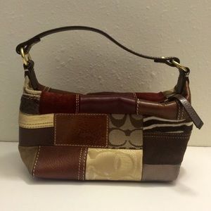 Coach Patchwork Small Hand Purse #F0771-F40283