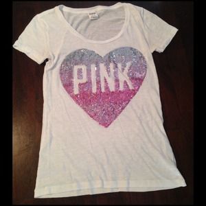 Victoria secret pink t shirt