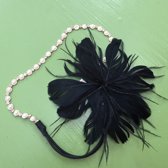 Great gatsby inspired headband!
