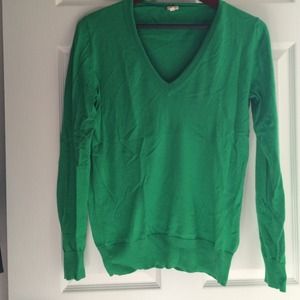 J.crew green sweater