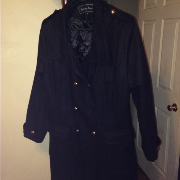 Military Style Pea Coat