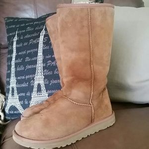 Ugg Australia tall chestnut boots