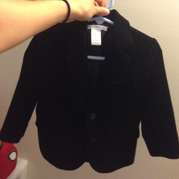 Janie and jack black blazer and pants - Picture 1 of 3