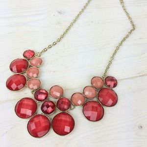 Jewelry - Pink Bib Necklace Jewelry - Pink Bib Necklace