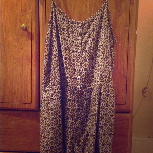 Brown pattern Romper